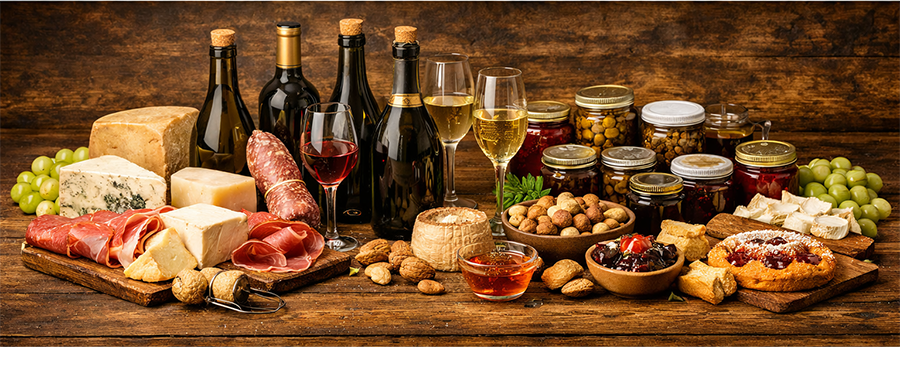 Italian Food & Wine Portfolio kompanije Nexum Adria sa izborom tradicionalnih italijanskih prehrambenih proizvoda i vina namenjenih uvoznicima, distributerima i maloprodajnim lancima na Balkanu.
