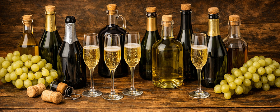 Najznačajnija italijanska penušava vina, uključujući prestižne Metodo Classico etikete i poznate regionalne spumanti namenjene premium gastronomiji i međunarodnoj distribuciji.